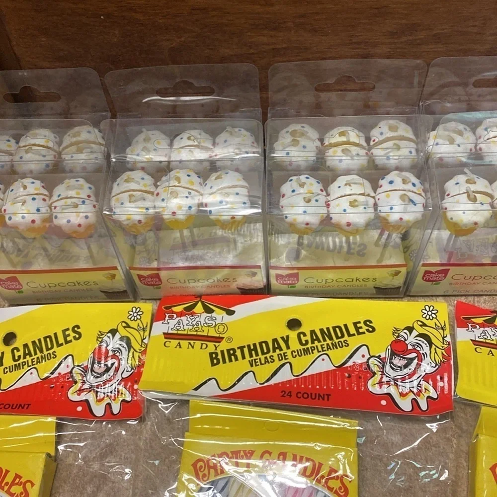 Birthday Candle Bundle Party Supplies Kids